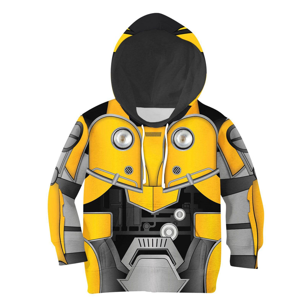  CustomsPig Bumblebee Kid Costume Cosplay Hoodie Sweatshirt T-Shirt -  CustomsPig.com
