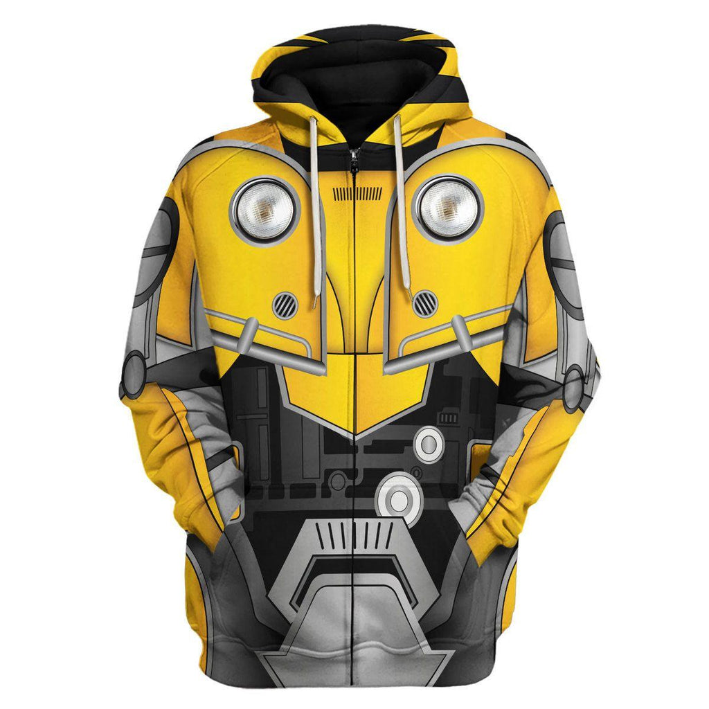  CustomsPig Bumblebee Costume Cosplay Hoodie Tracksuit -  CustomsPig