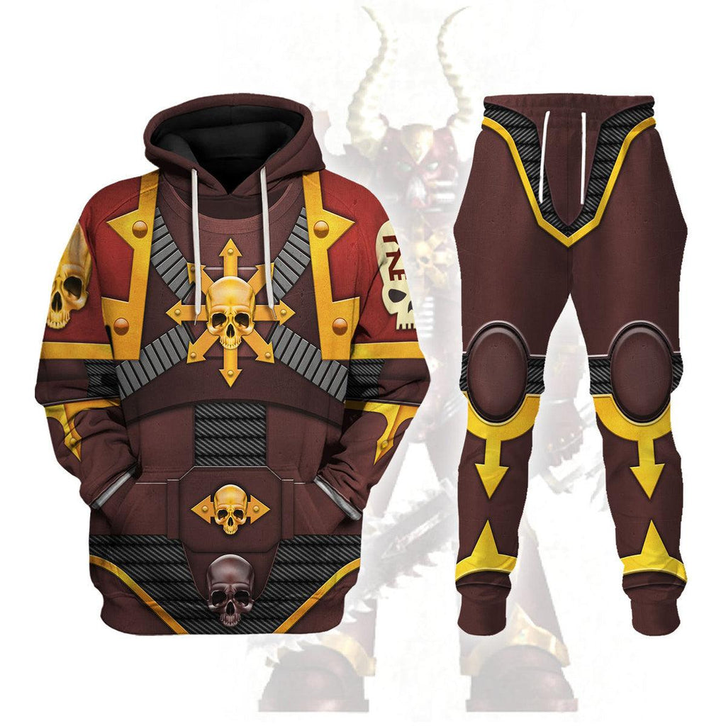 The Brazen Beasts Khorne Daemonkin Warband Colour Scheme T-shirt Hoodie Sweatpants Cosplay - CustomsPig