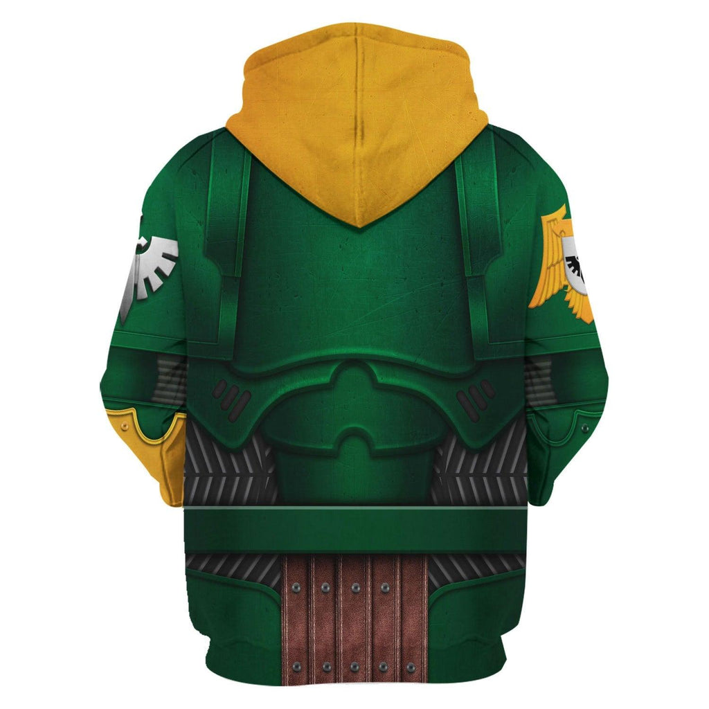 Dark Angels Captain T-shirt Hoodie Sweatpants Cosplay -  CustomsPig