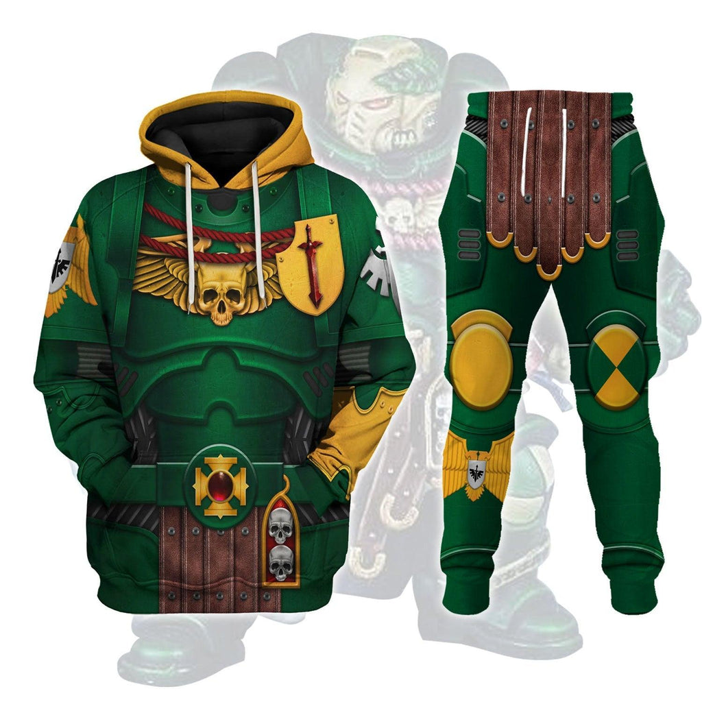 Dark Angels Captain T-shirt Hoodie Sweatpants Cosplay -  CustomsPig