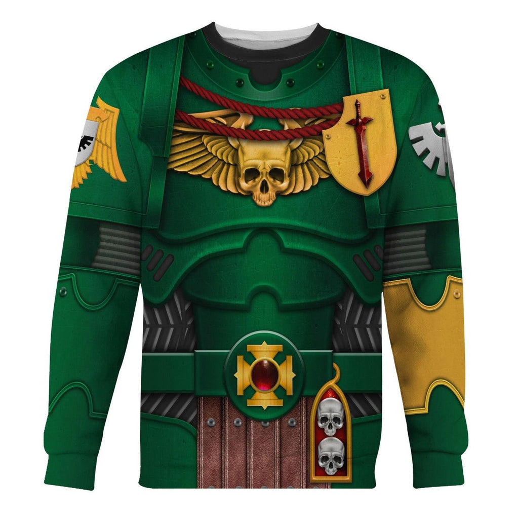 Dark Angels Captain T-shirt Hoodie Sweatpants Cosplay -  CustomsPig