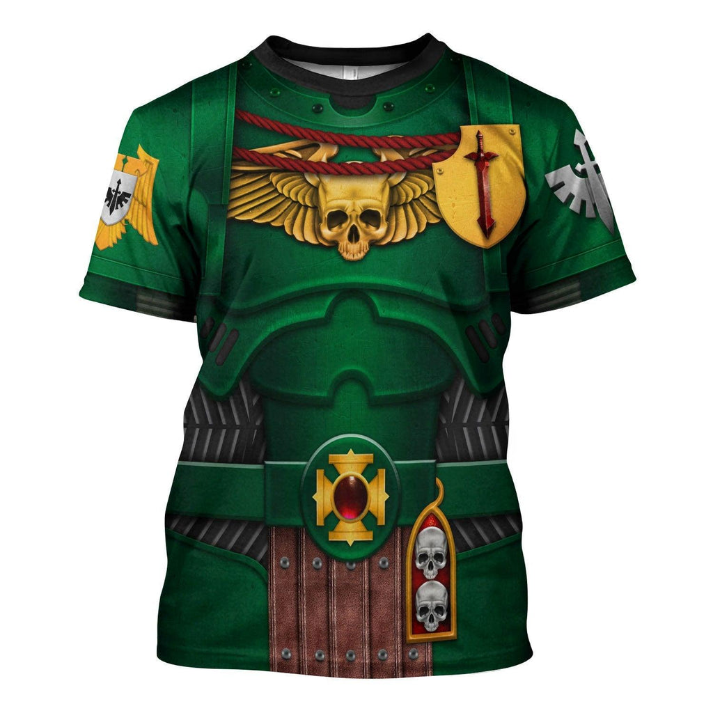 Dark Angels Captain T-shirt Hoodie Sweatpants Cosplay -  CustomsPig