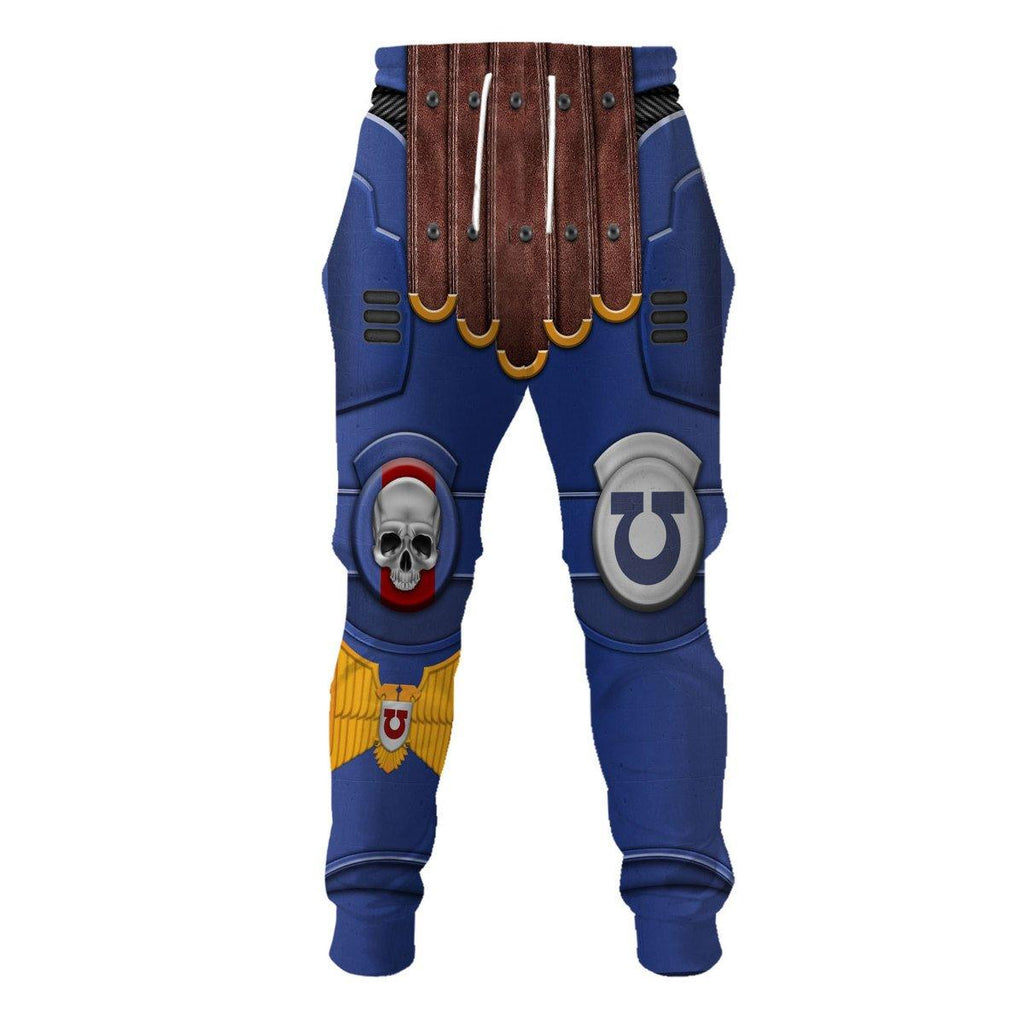 Ultramarines Captain T-shirt Hoodie Sweatpants Cosplay - CustomsPig