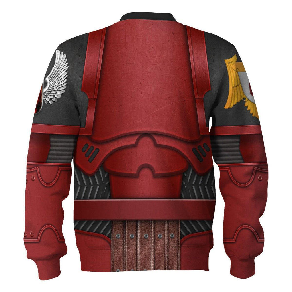 Blood Angels Captain T-shirt Hoodie Sweatpants Cosplay - CustomsPig