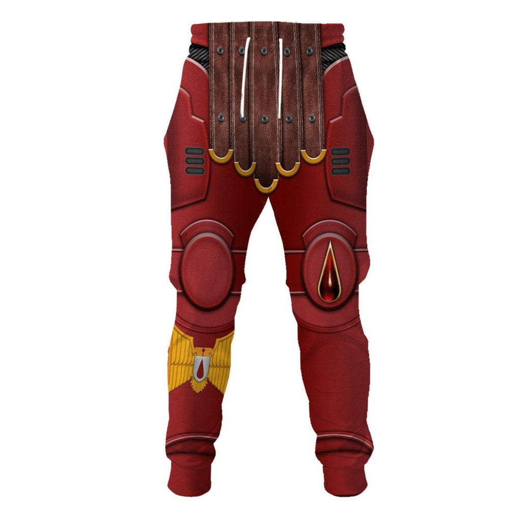 Blood Angels Captain T-shirt Hoodie Sweatpants Cosplay - CustomsPig