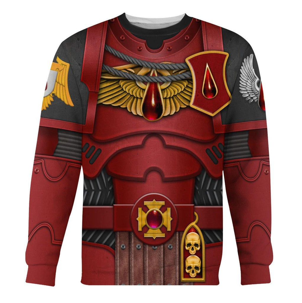 Blood Angels Captain T-shirt Hoodie Sweatpants Cosplay - CustomsPig