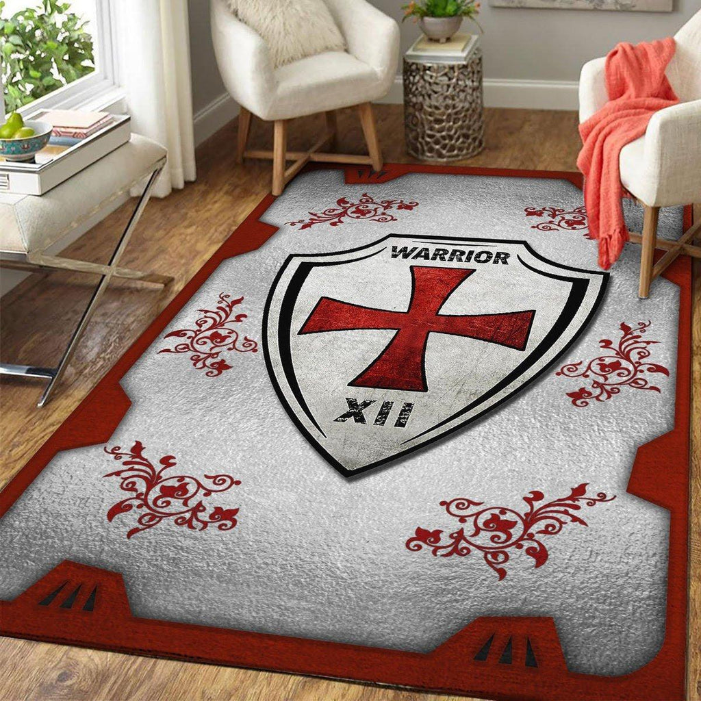 Knight Templar Rug - CustomsPig