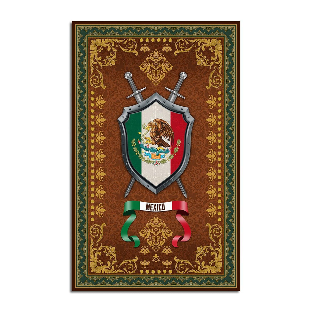 Mexico Coat Of Arms Rug - CustomsPig