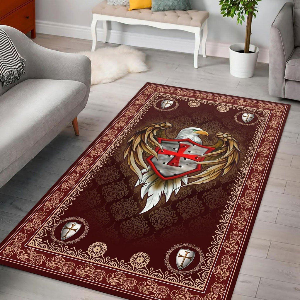 Knight Templar Rug - CustomsPig