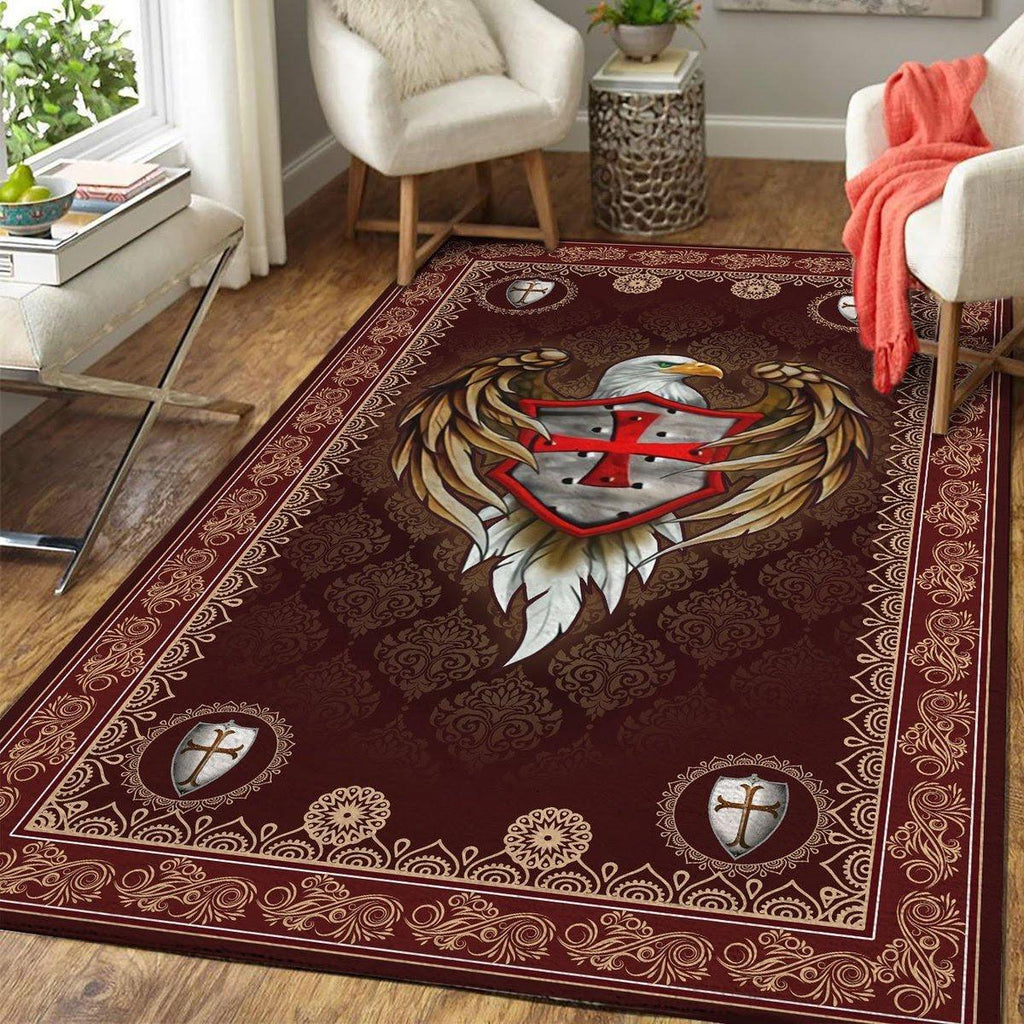 Knight Templar Rug - CustomsPig