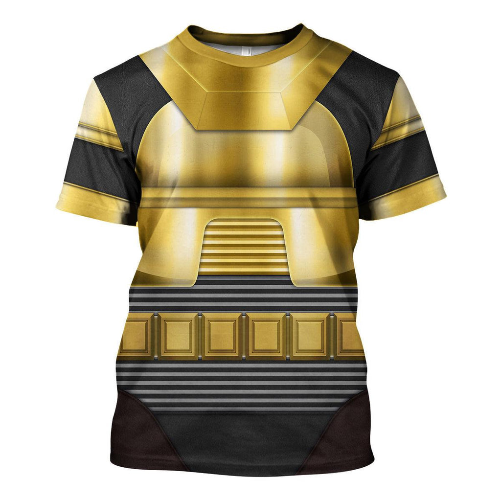 1978 Cylon Gold Costumes on Display T-shirt Hoodie Sweatpants Apparel - CustomsPig.com