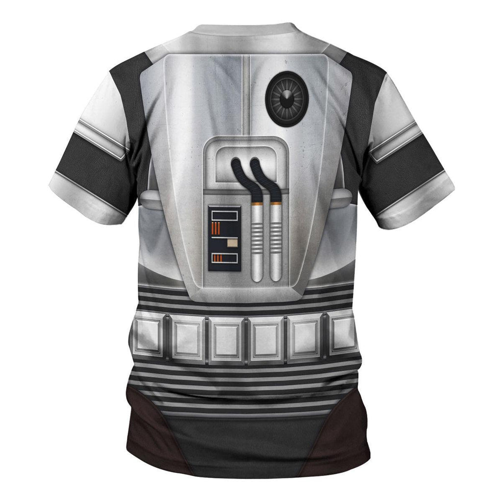 1978 Cylon Silver Costumes on Display T-shirt Hoodie Sweatpants Apparel - CustomsPig.com