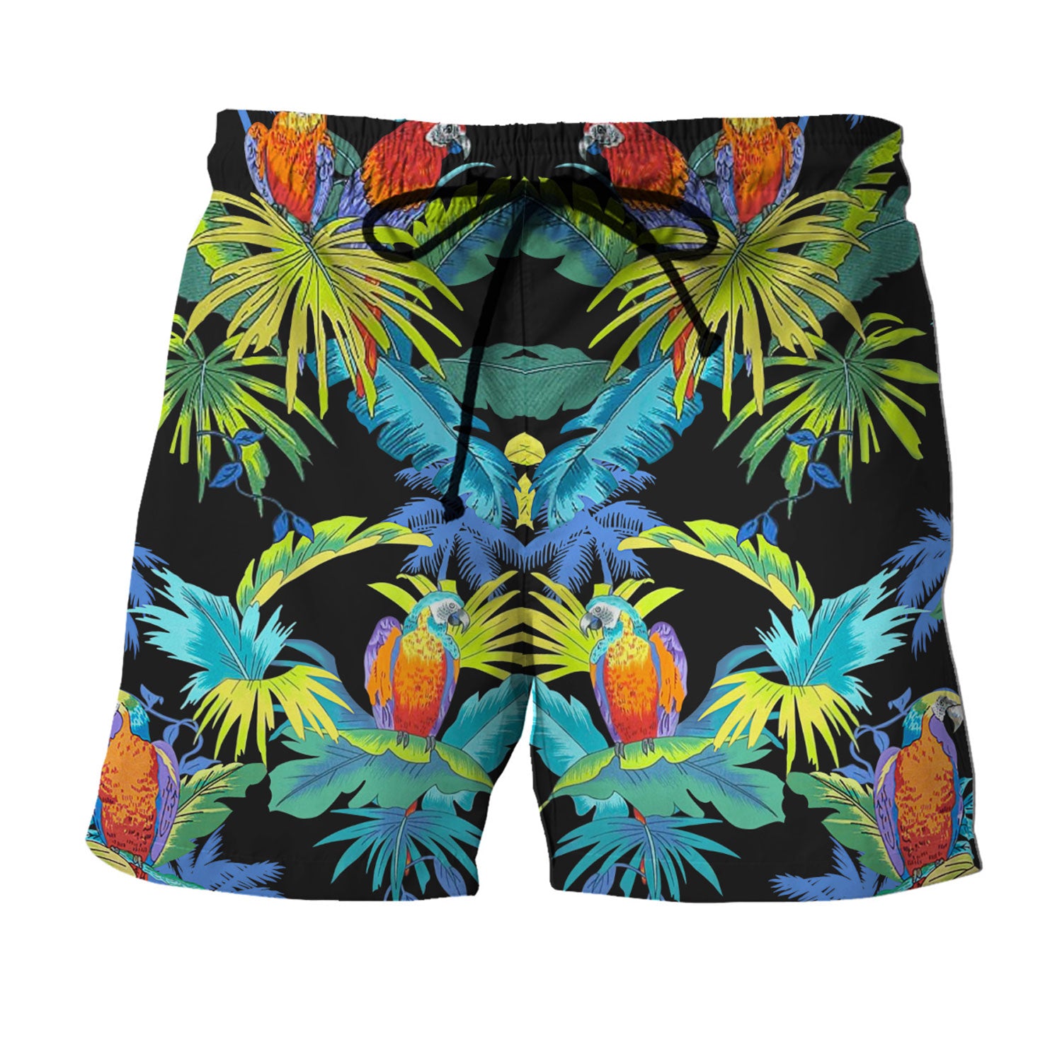 Max Payne 3 Hawaiian Shirt And Shorts Gta Gaming Tropical Parrots