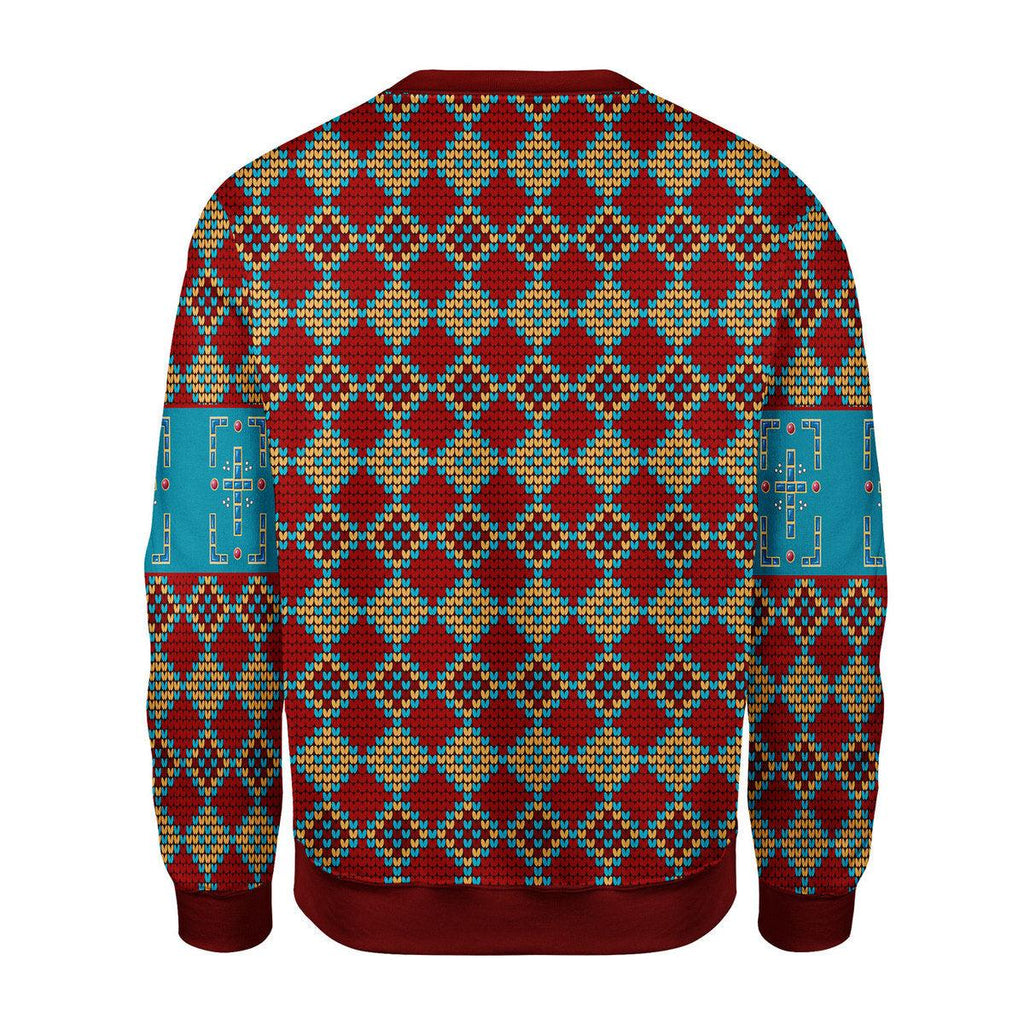 Gearhomie Prayer in the Garden Artwork Christmas Sweater - Gearhomie.com