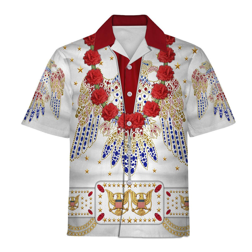 CustomsPig Elvis Aloha Costume from Hawaii Hoodie Sweatshirt T-Shirt Sweatpants - CustomsPig.com