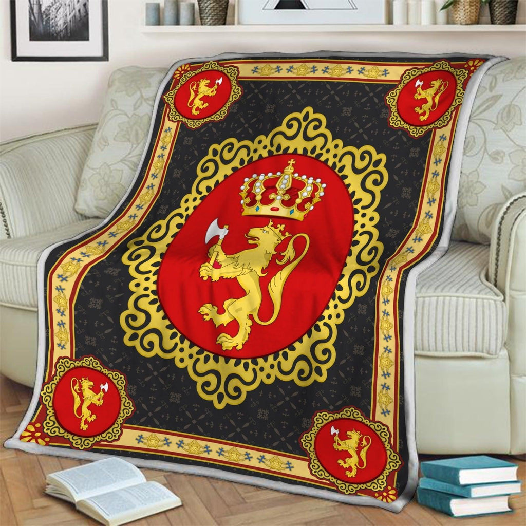 Blanket Coat Of Arms Of Norway - CustomsPig