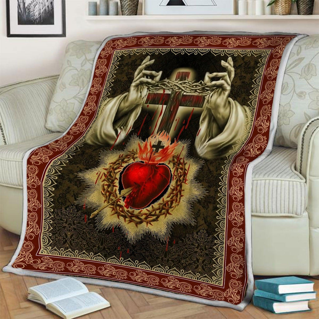 Blanket Sacred Heart - CustomsPig