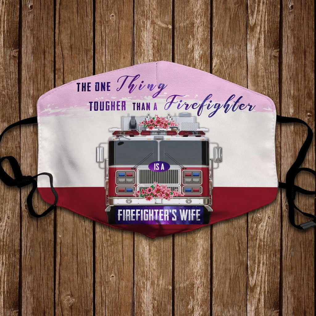 Firefighter's Wife Face Mask - DucG
