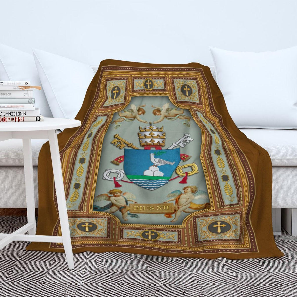 Blanket Pope Pius XII Coat Of Arms - CustomsPig