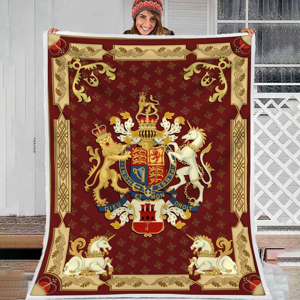 Blanket Queen Elizabeth II - CustomsPig