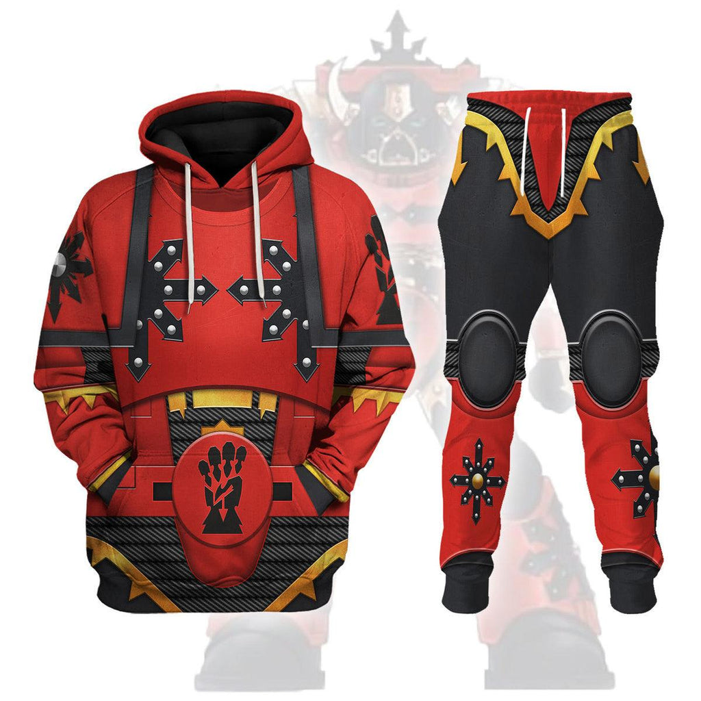 A Red Corsairs Heretic Astartes T-shirt Hoodie Sweatpants Cosplay - CustomsPig