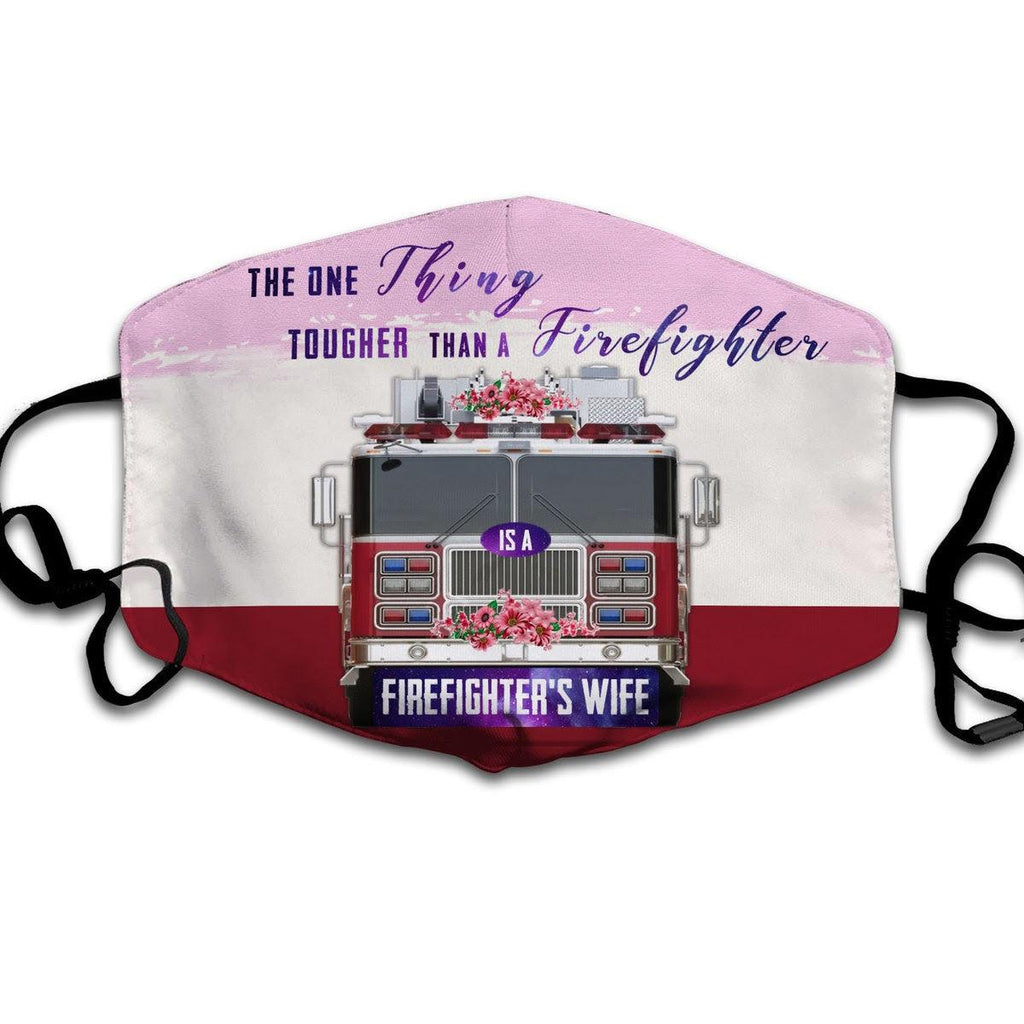 Firefighter's Wife Face Mask - DucG