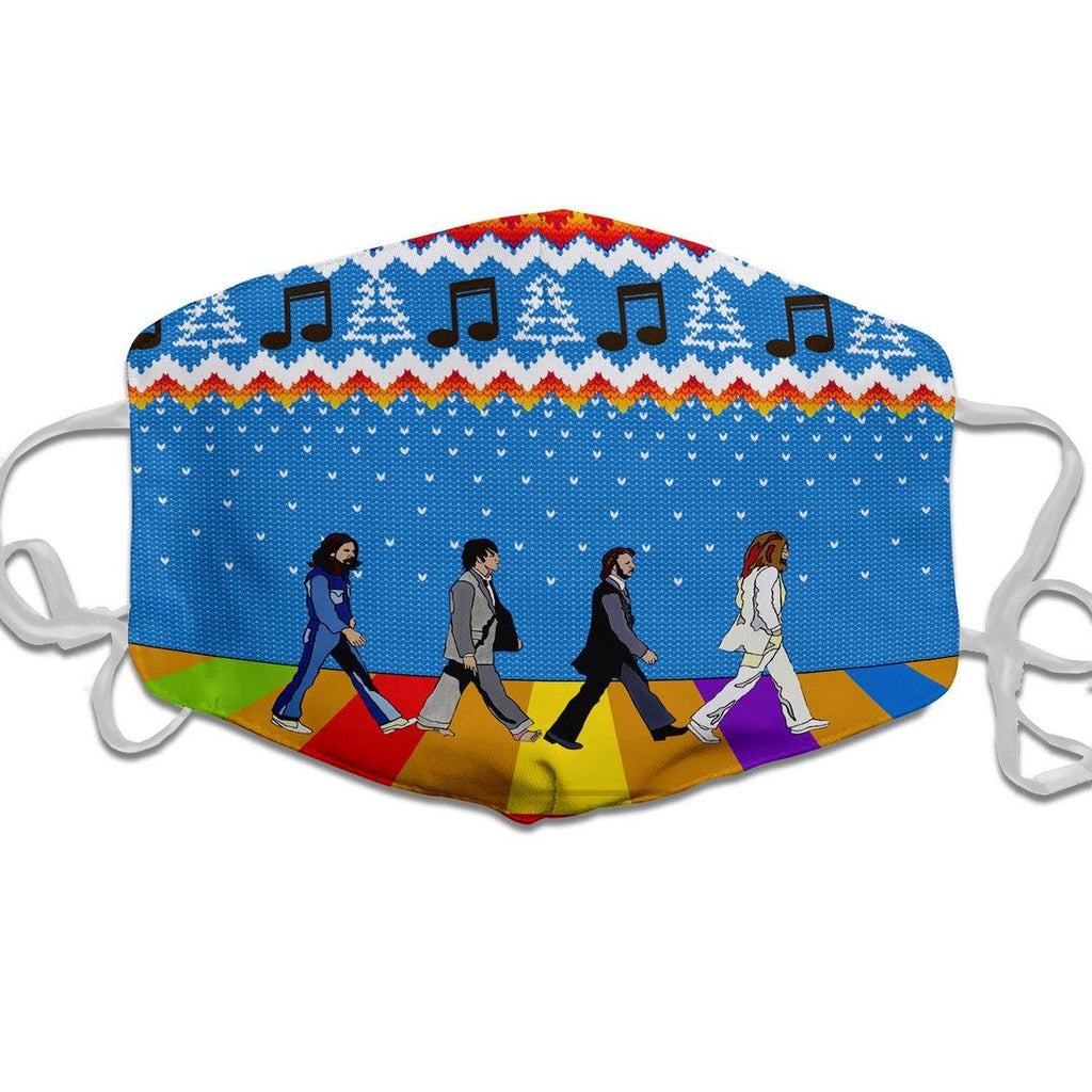 Abbey Road Hippie Style Face Mask - DucG