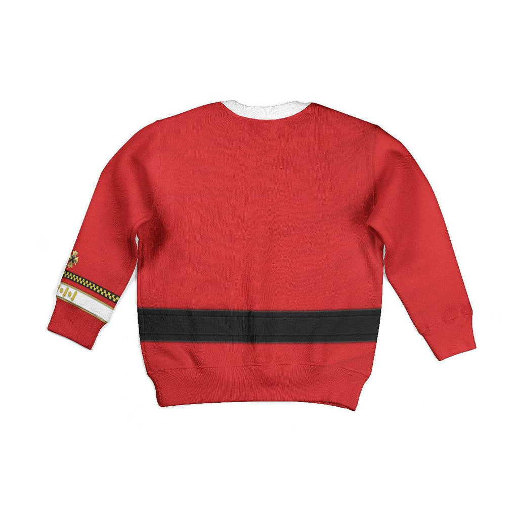 Admiral James T. Kirk Costume Officer Kid Hoodie Sweatshirt T-Shirt - CustomsPig.com