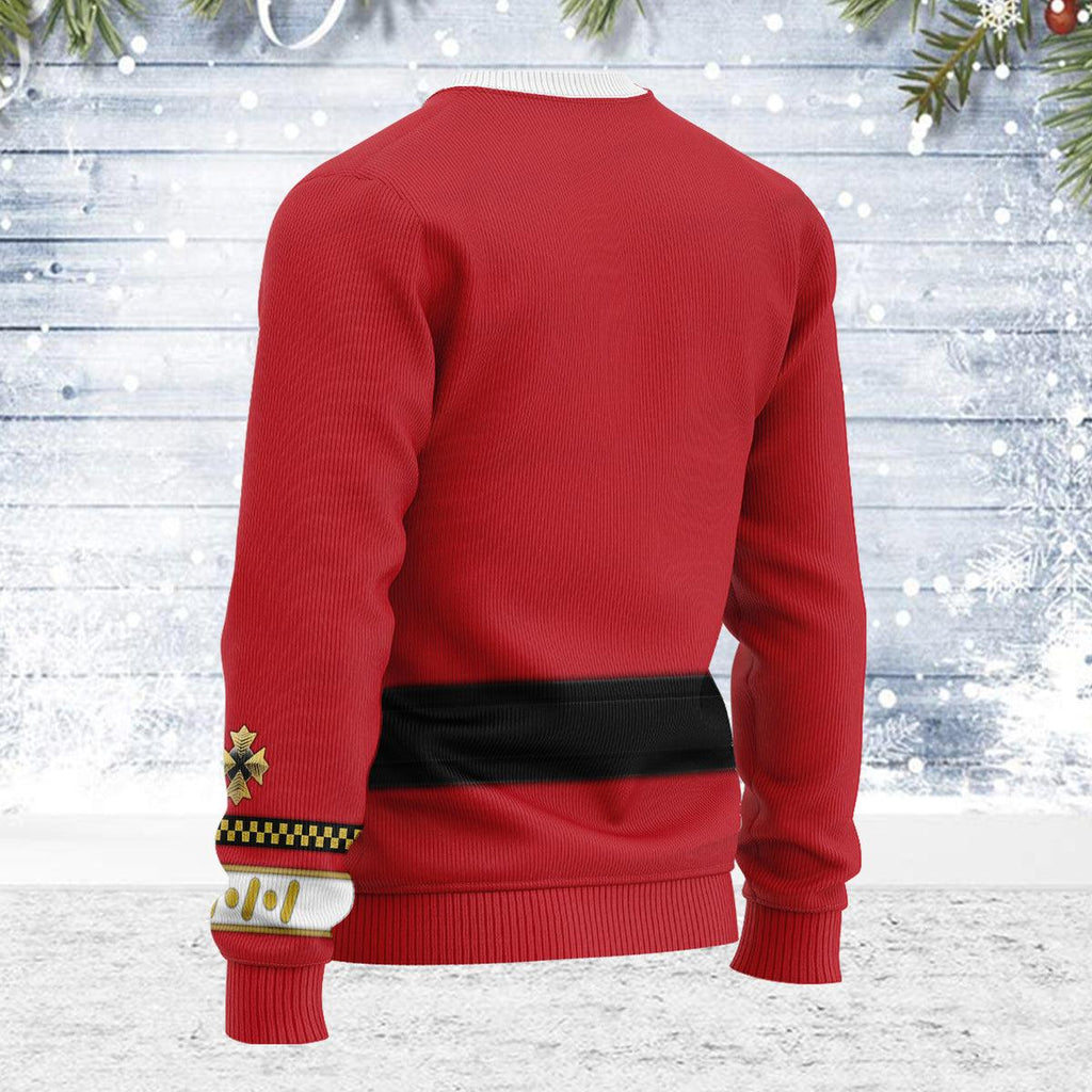 Admiral James T. Kirk Officer Themed Costume Christmas Wool Sweater - CustomsPig.com