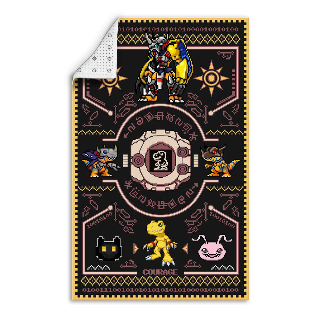 Agumon Digimon Rug Evolution - DucG