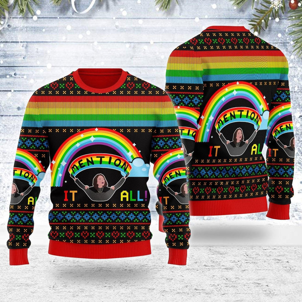 All I Want For Chirsmas Ugly Christmas Sweater - CustomsPig