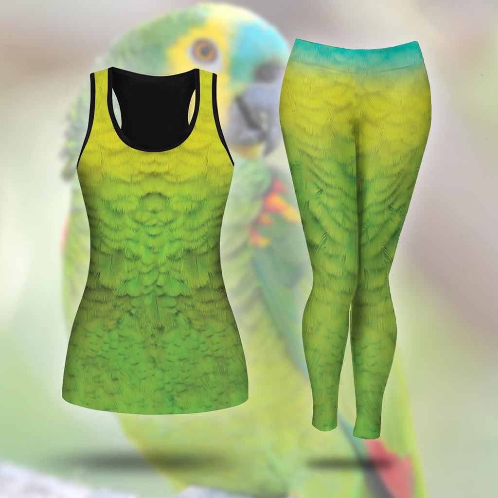 Amazon Parrot Tank And Leggings - CustomsPig