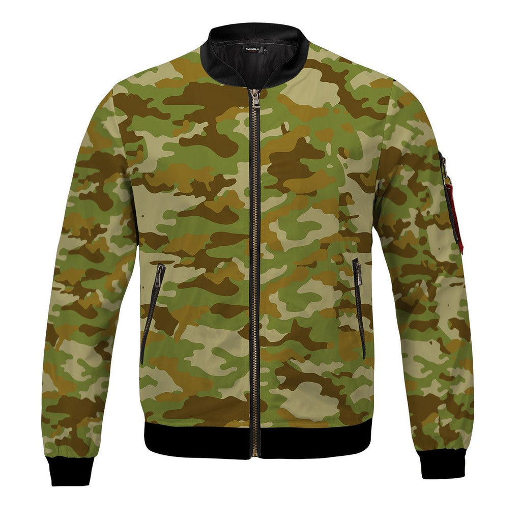 AMCU Australian Multicam Camouflage Uniform Bomber Jacket - CustomsPig