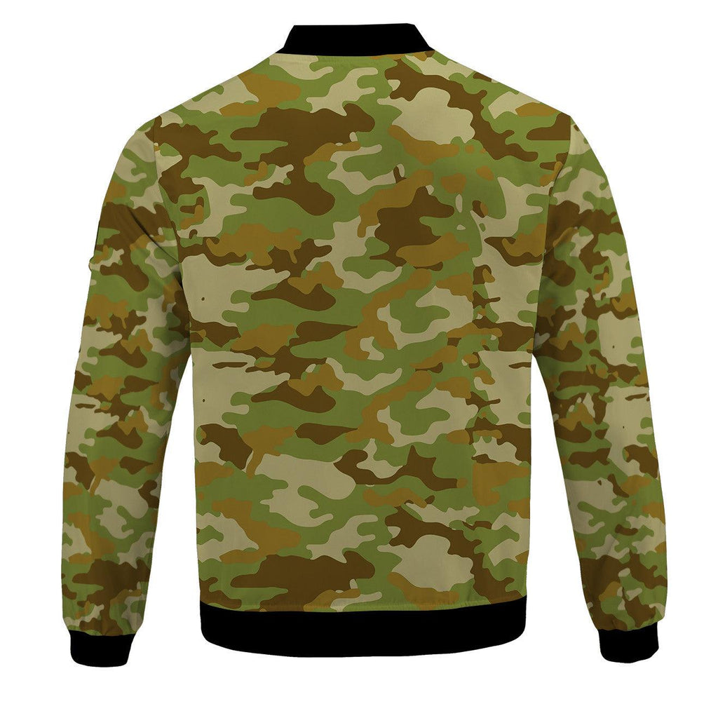 AMCU Australian Multicam Camouflage Uniform Bomber Jacket - CustomsPig