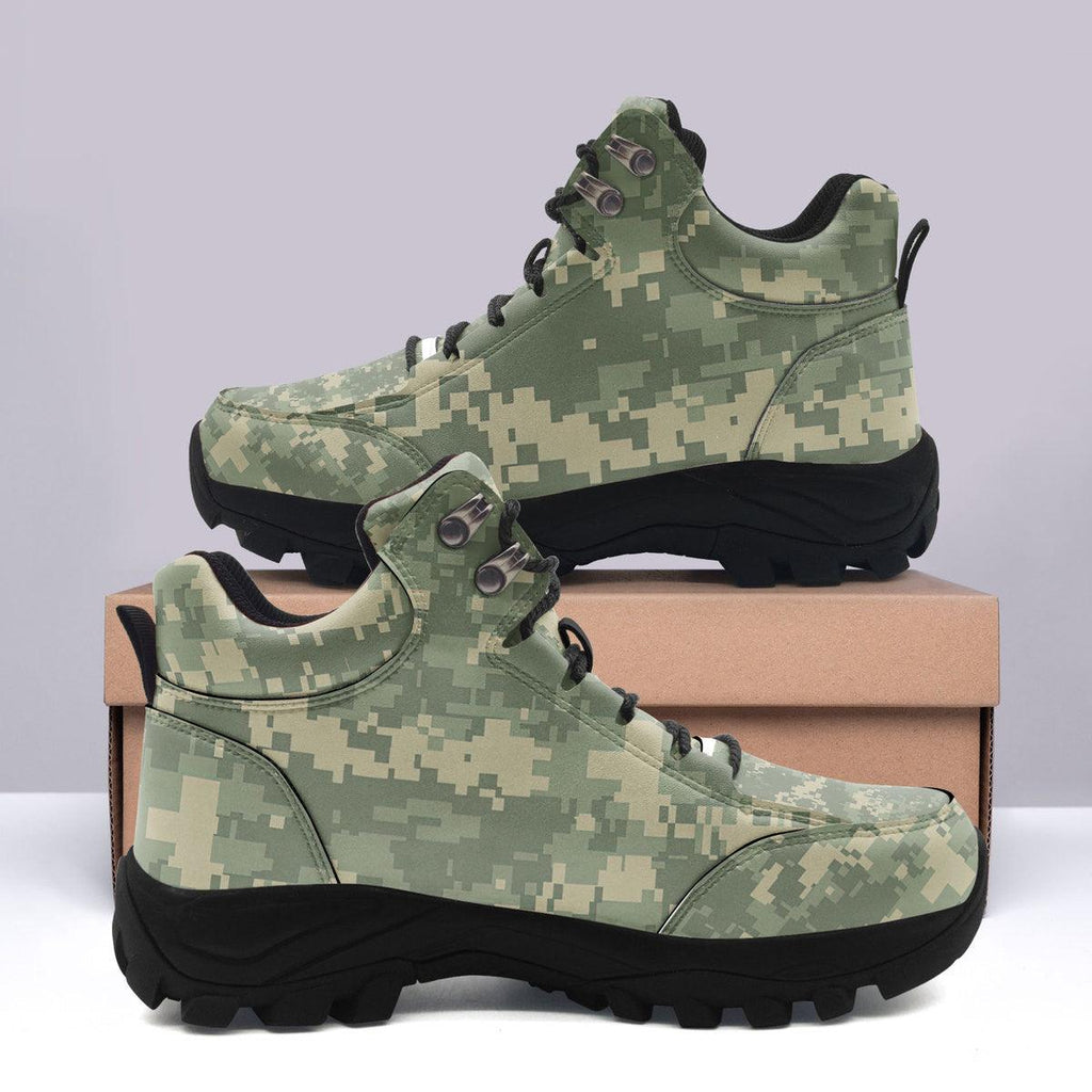 American ACU or Universal Camo Pattern (UCP) Camo Hiking Shoes - CustomsPig