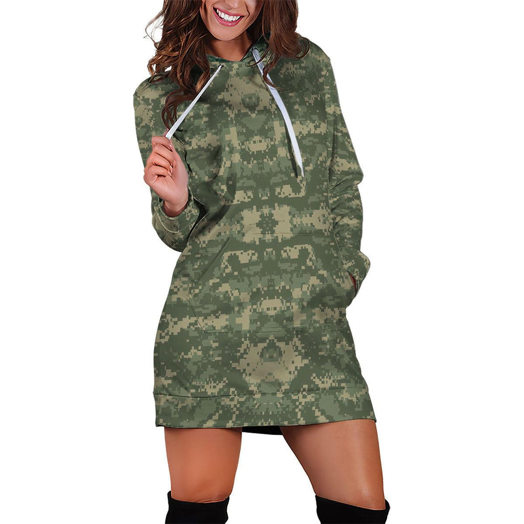 American ACU or Universal Camouflage Pattern (UCP) Camo Dress Hoodie - CustomsPig