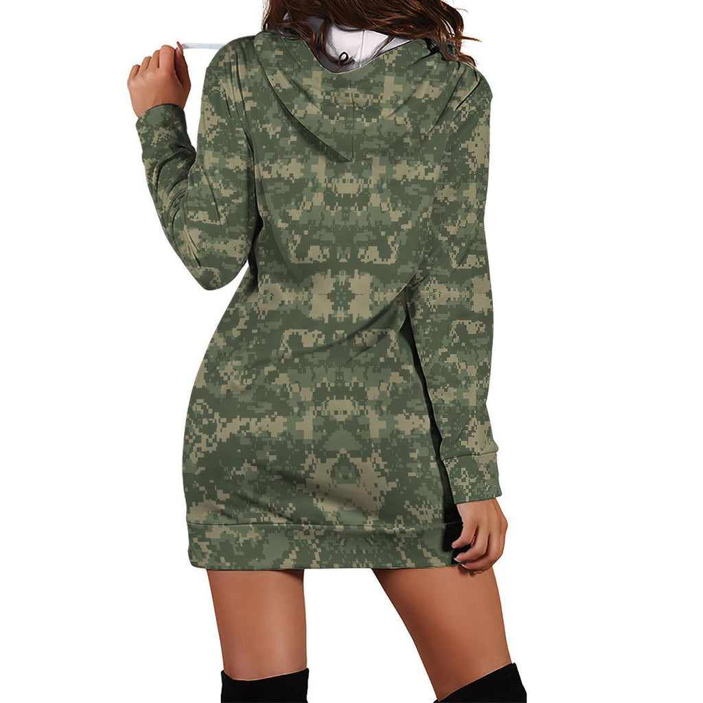 American ACU or Universal Camouflage Pattern (UCP) Camo Dress Hoodie - CustomsPig