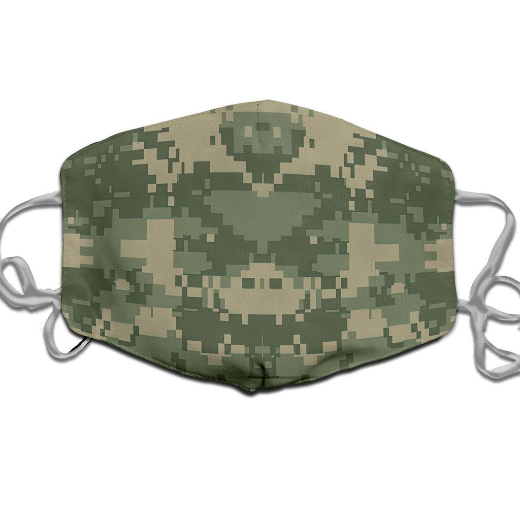 American ACU or Universal Camouflage Pattern (UCP) CAMO Face Mask - CustomsPig