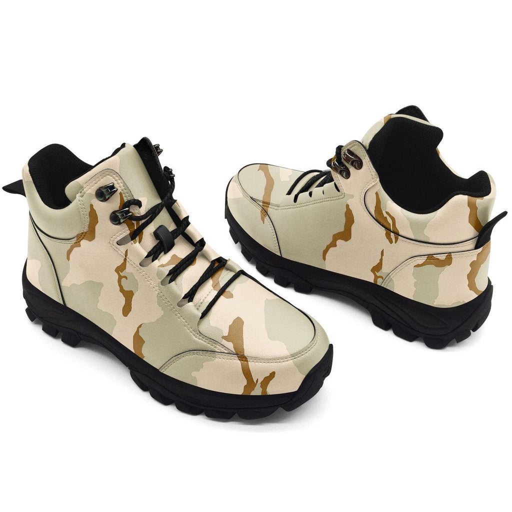 American American Desert Combat Uniform (DCU) CAMO Hiking Shoes - CustomsPig