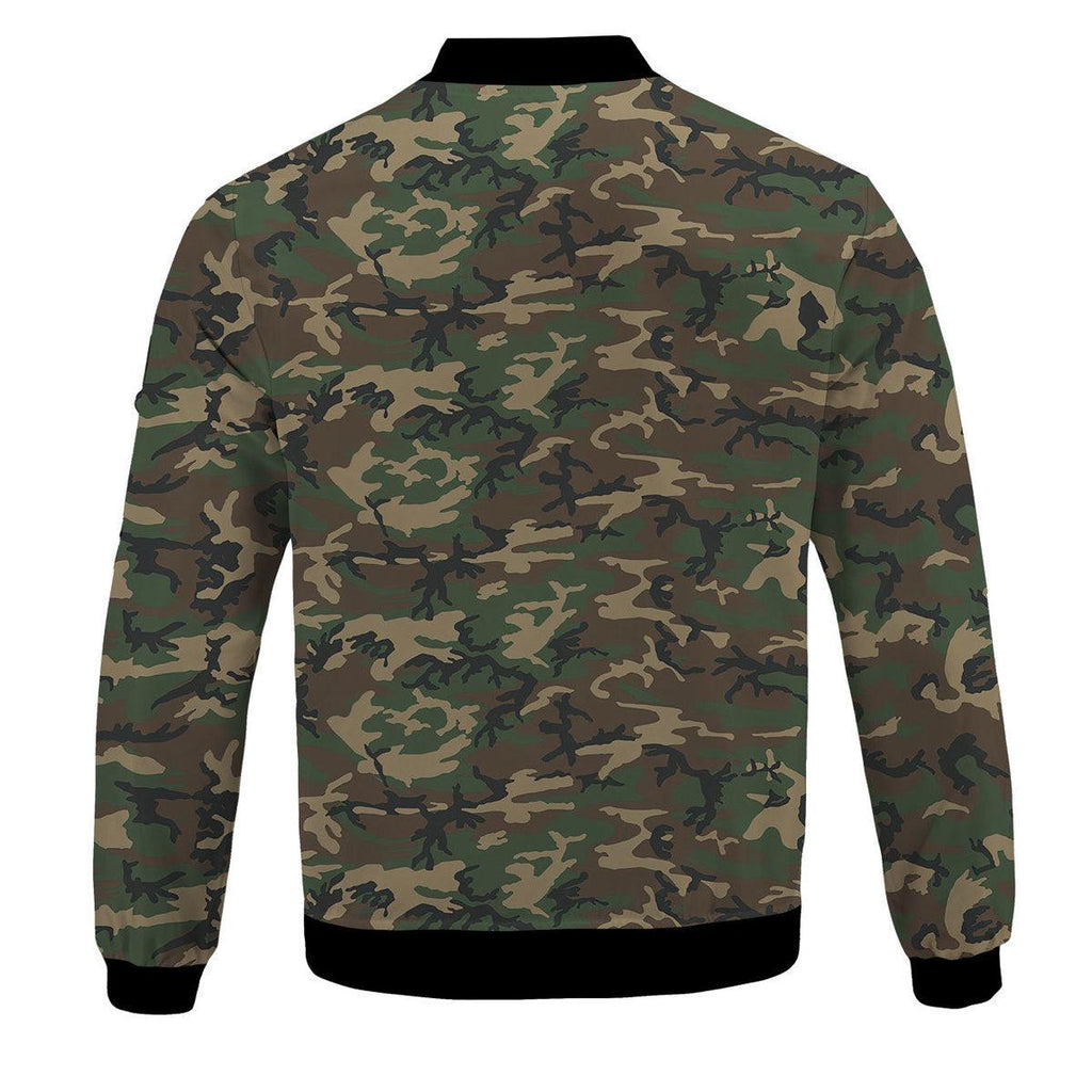 American ERDL Highland CAMO Bomber Jacket - CustomsPig