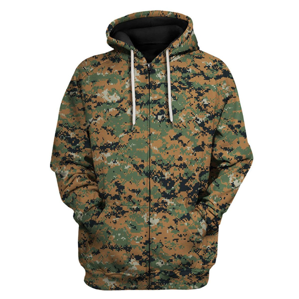 American MARPAT Marine pattern Woodland Camo - CustomsPig