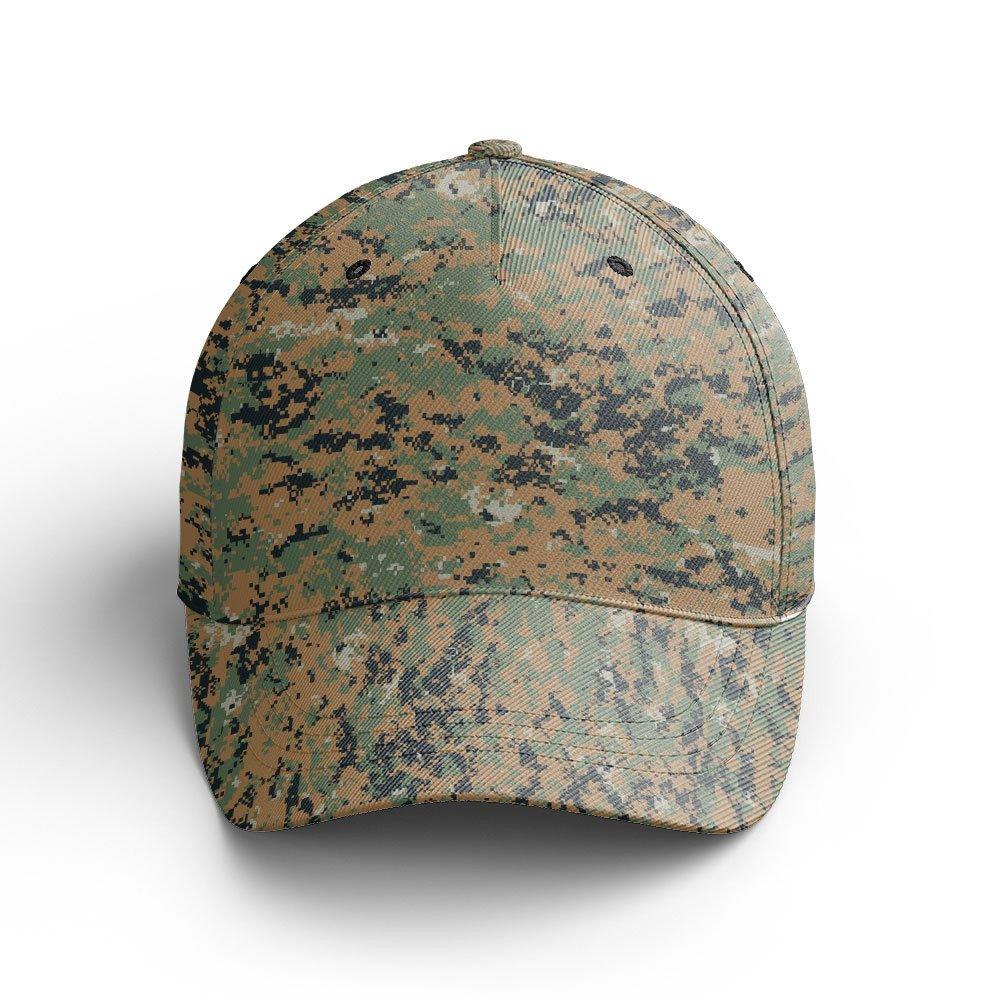 American Marpat Marine Woodland Camo Cap - CustomsPig