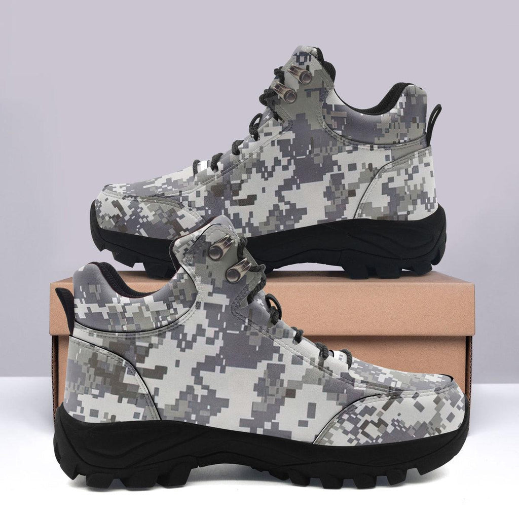 American Navy Working Uniform (NWU) Type I Camo Hiking Shoes - CustomsPig