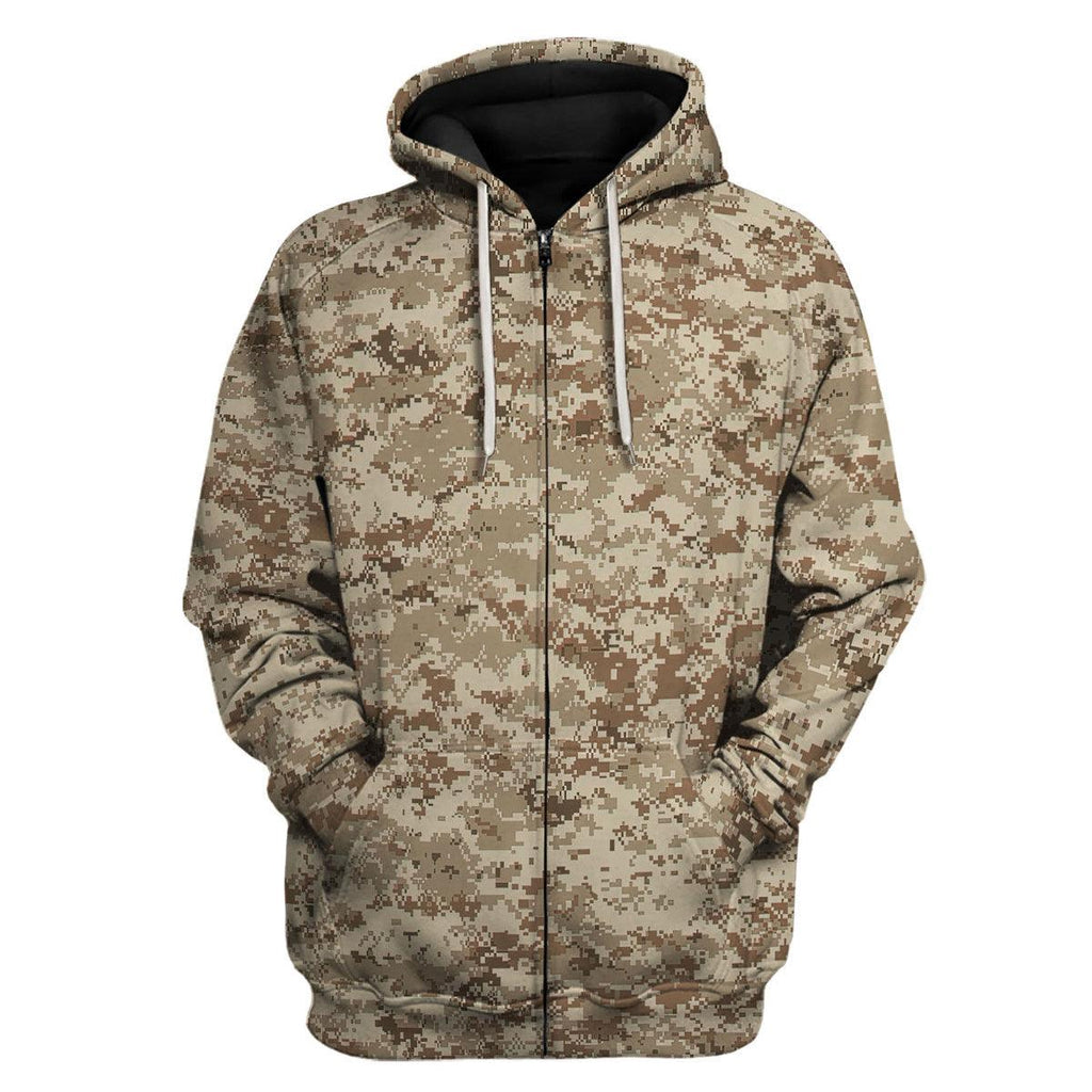 American Navy Working Uniform (NWU) Type II Camo - CustomsPig