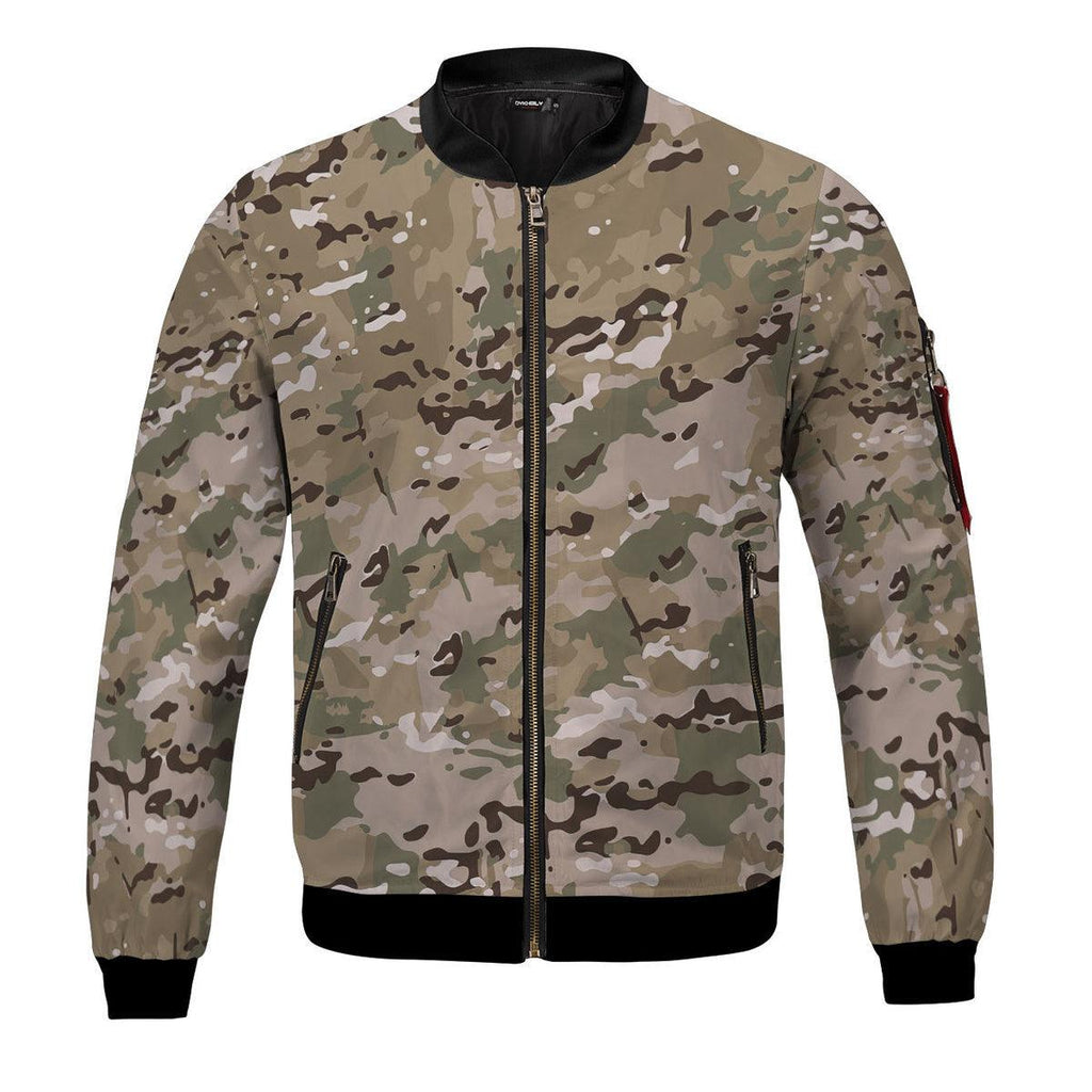 American Operational Camouflage Pattern (OCP) Bomber Jacket - CustomsPig