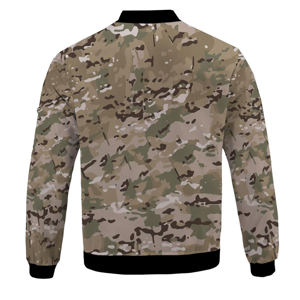 American Operational Camouflage Pattern (OCP) Bomber Jacket - CustomsPig