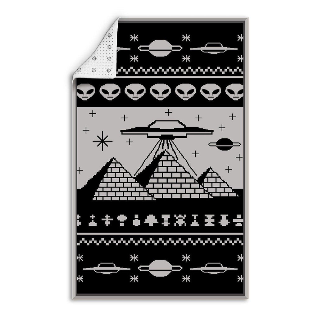 Ancient Aliens Pyramid Rug - CustomsPig