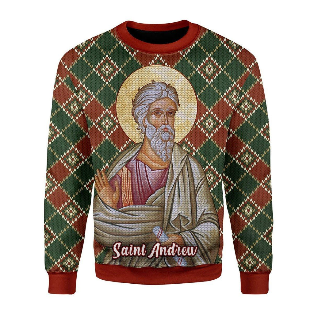 Andrew the Apostle Christmas Sweater - CustomsPig