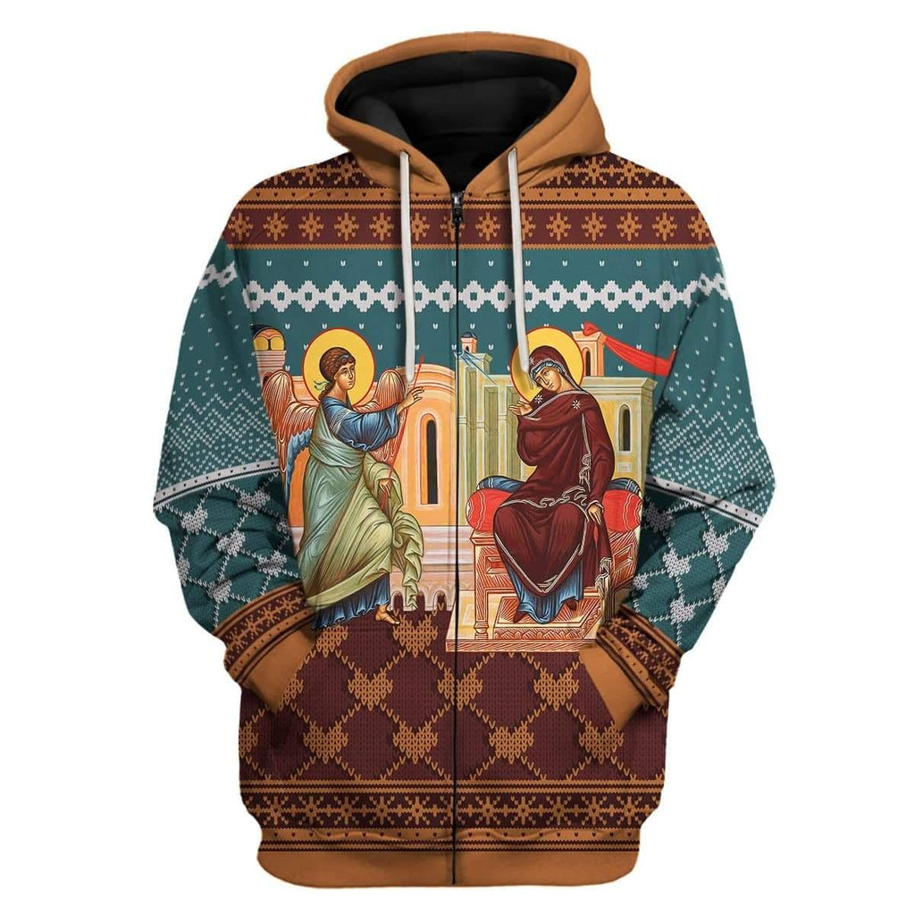 Annunciation of the Mother of God Hoodie - CustomsPig